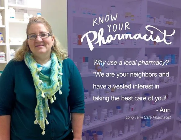 Ann Schwartzwald, Consultant Pharmacist, working at O'Connell Pharmacy