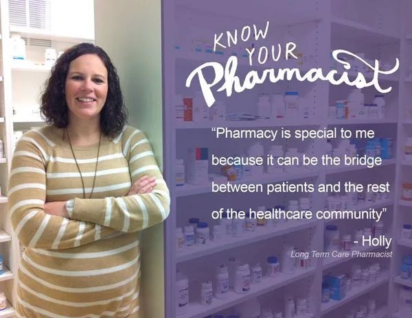 Holly Altenberger, Director of Pharmacy, working at O'Connell Pharmacy